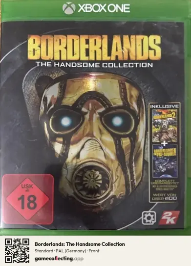 Borderlands: The Handsome Collection Xbox One, Germany box front