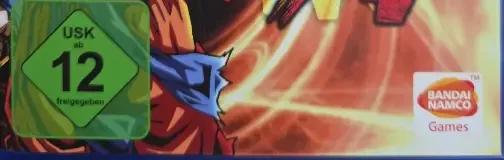 Dragon Ball Xenoverse, the USK square on its front