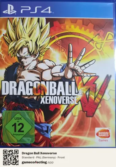 Dragon Ball Xenoverse PlayStation 4, Germany box front