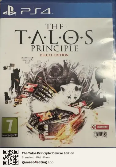 The Talos Principle: Deluxe Edition PlayStation 4, PAL box front