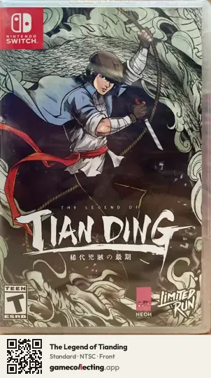 The Legend of Tianding Nintendo Switch, NTSC box front
