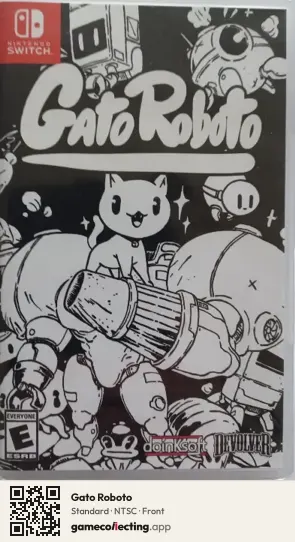 Gato Roboto Nintendo Switch, NTSC box front