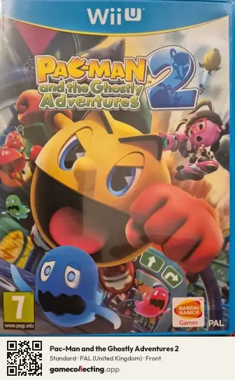 Pac-Man and the Ghostly Adventures 2 Nintendo Wii U, United Kingdom box front