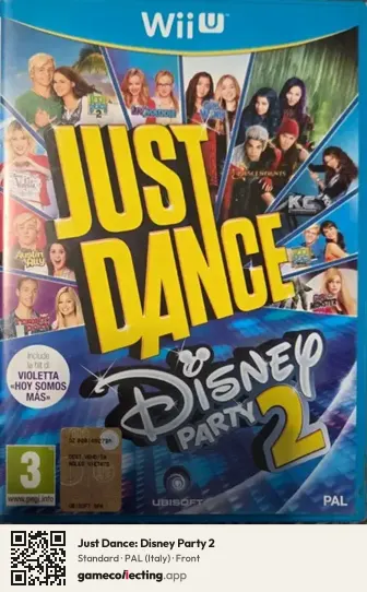 Just Dance: Disney Party 2 Nintendo Wii U, Italy box front