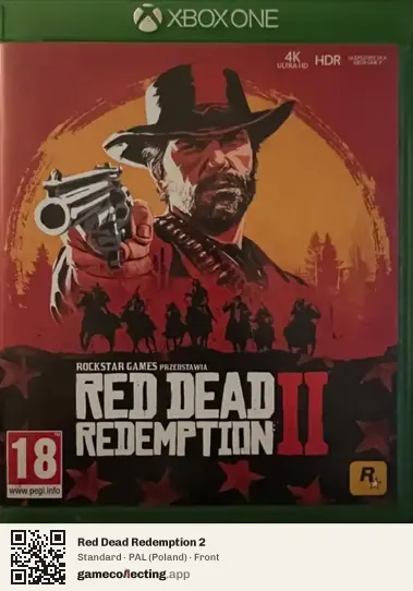 Red Dead Redemption 2 Xbox One, Poland box front