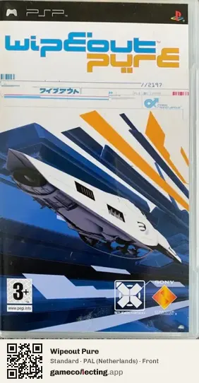 Wipeout Pure PlayStation Portable, Netherlands box front