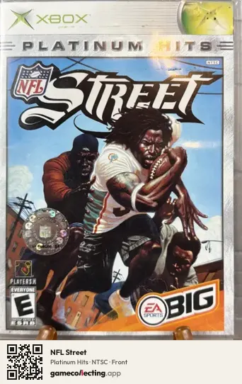 NFL Street Xbox, NTSC box front