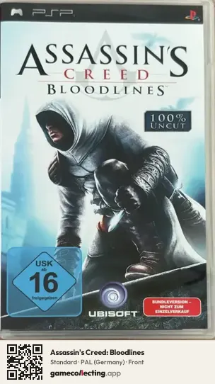 Assassin's Creed: Bloodlines PlayStation Portable, Germany box front