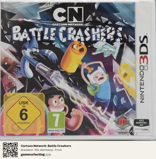 Cartoon Network: Battle Crashers Nintendo 3DS, Germany box front