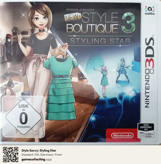 Style Savvy: Styling Star Nintendo 3DS, Germany box front
