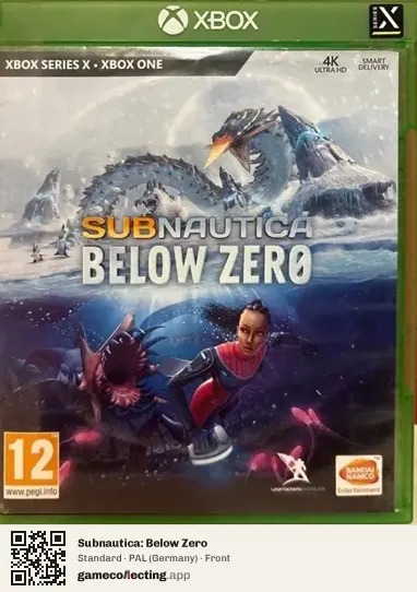 Subnautica: Below Zero Xbox Series X, Germany box front
