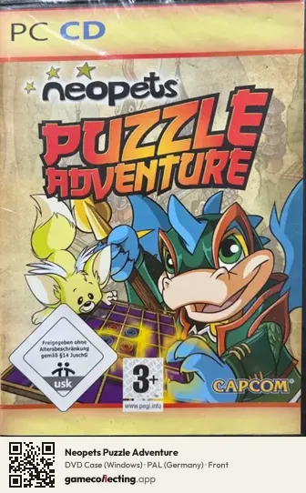 Neopets Puzzle Adventure Computer, Germany box front