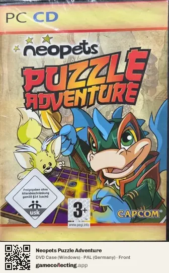 Neopets Puzzle Adventure Computer, Germany box front