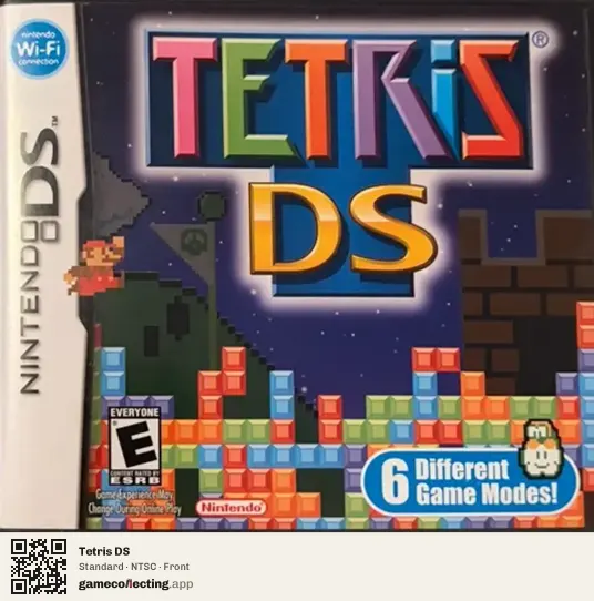 Tetris DS Nintendo DS, NTSC box front