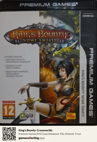 King's Bounty: Crossworlds Computer, Poland box front
