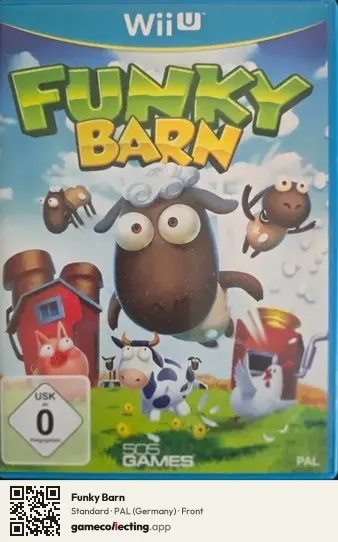 Funky Barn Nintendo Wii U, Germany box front