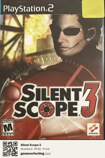 Silent Scope 3 PlayStation 2, NTSC box front