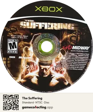 The Suffering Xbox, NTSC disc