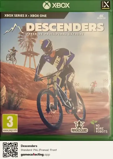Descenders Xbox Series X, France box front