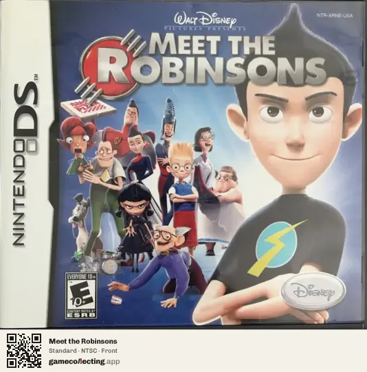 Meet the Robinsons Nintendo DS, NTSC box front