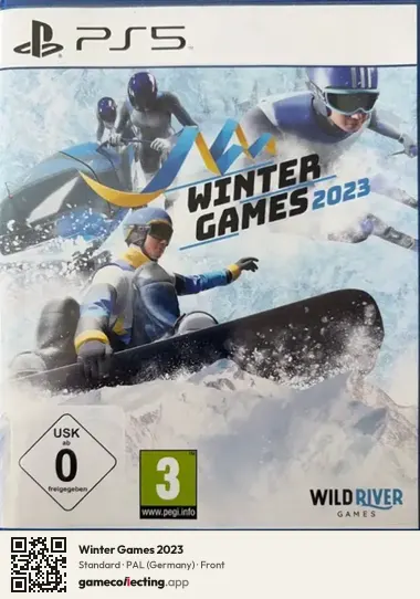 Winter Games 2023 PlayStation 5, Germany box front