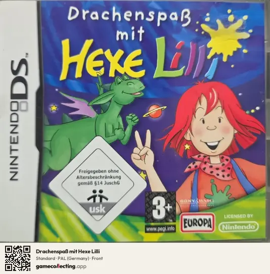 Drachenspaß mit Hexe Lilli Nintendo DS, Germany box front