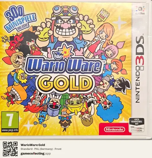 WarioWare Gold Nintendo 3DS, Germany box front