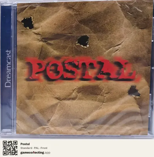 Postal Sega Dreamcast, PAL box front