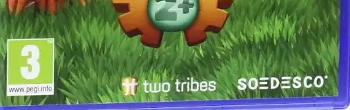 Toki Tori 2+, the PEGI square on its front