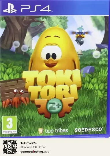 Toki Tori 2+ PlayStation 4, PAL box front