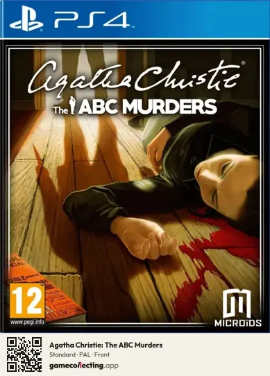 Agatha Christie: The ABC Murders PlayStation 4, PAL box front