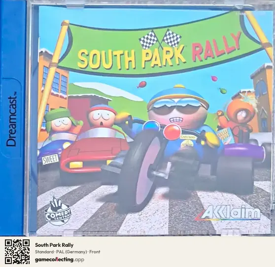 South Park Rally Sega Dreamcast, Germany box front