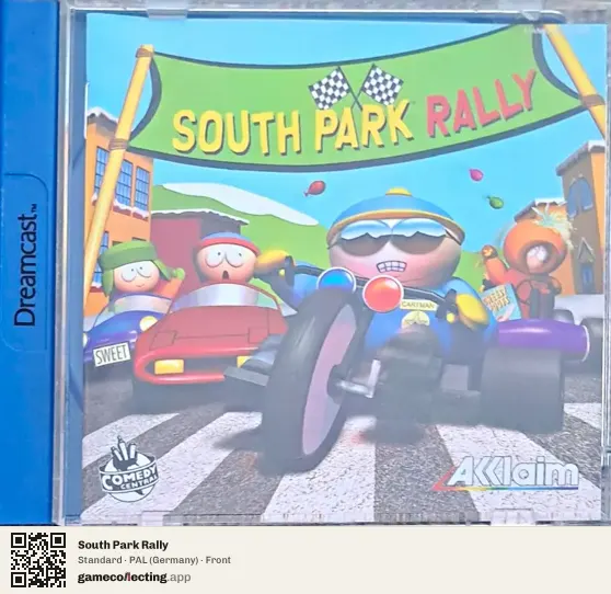 South Park Rally Sega Dreamcast, Germany box front