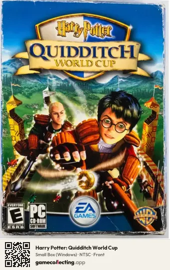 Harry Potter: Quidditch World Cup Computer, NTSC box front