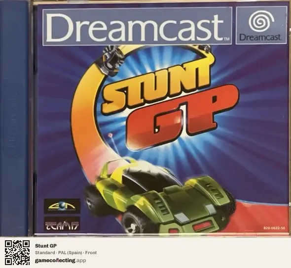 Stunt GP Sega Dreamcast, Spain box front