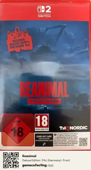 Reanimal Nintendo Switch 2, Germany box front