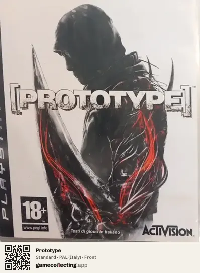 Prototype PlayStation 3, Italy box front
