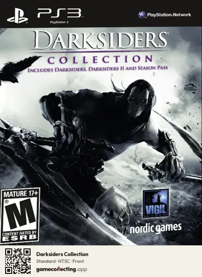 Darksiders Collection PlayStation 3, NTSC box front