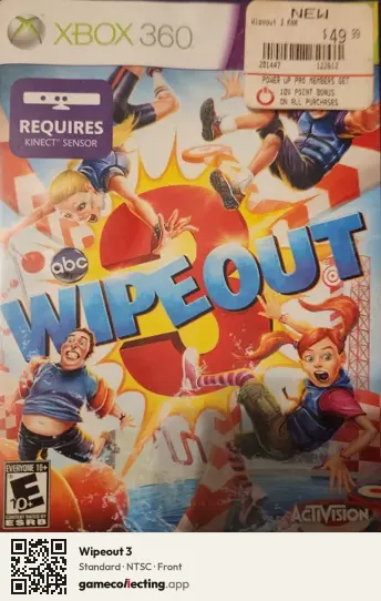 Wipeout 3 Xbox 360, NTSC box front