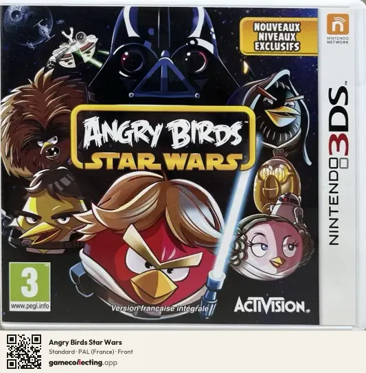 Angry Birds Star Wars Nintendo 3DS, France box front