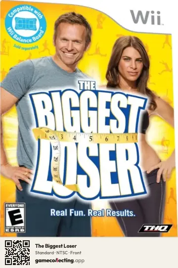 The Biggest Loser Nintendo Wii, NTSC box front