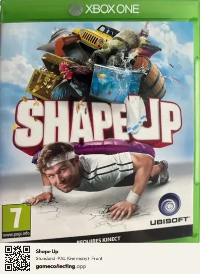 Shape Up Xbox One, Germany box front