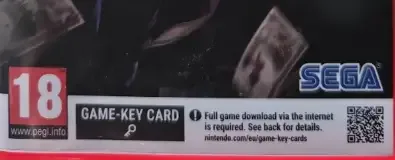 Yakuza 0, the USK square on its front