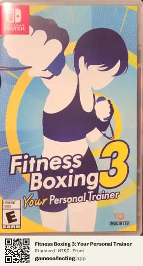 Fitness Boxing 3: Your Personal Trainer Nintendo Switch, NTSC box front