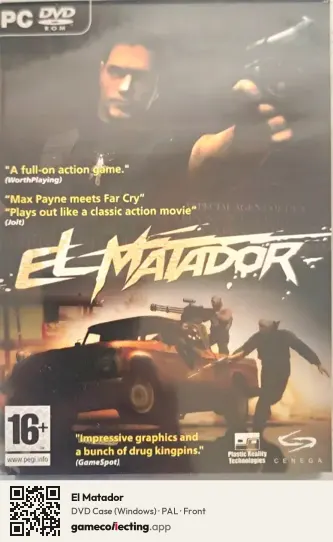 El Matador Computer, PAL box front