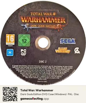 Total War: Warhammer Computer, PAL disc