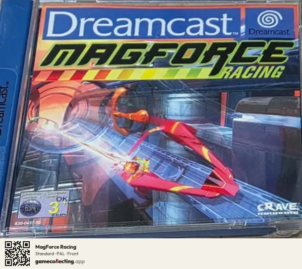 MagForce Racing Sega Dreamcast, PAL box front