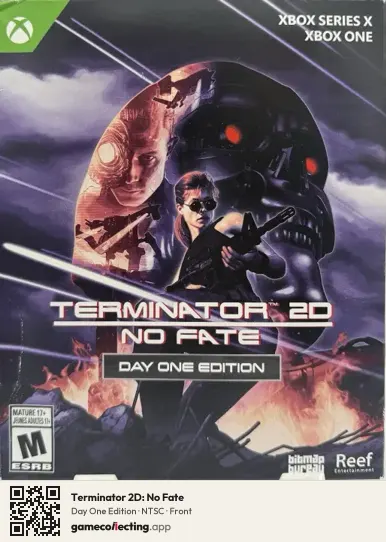 Terminator 2D: No Fate Xbox Series X, NTSC box front