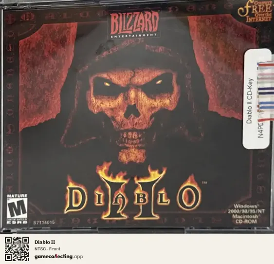 Diablo II Computer, NTSC box front