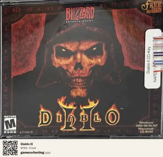Diablo II Computer, NTSC box front